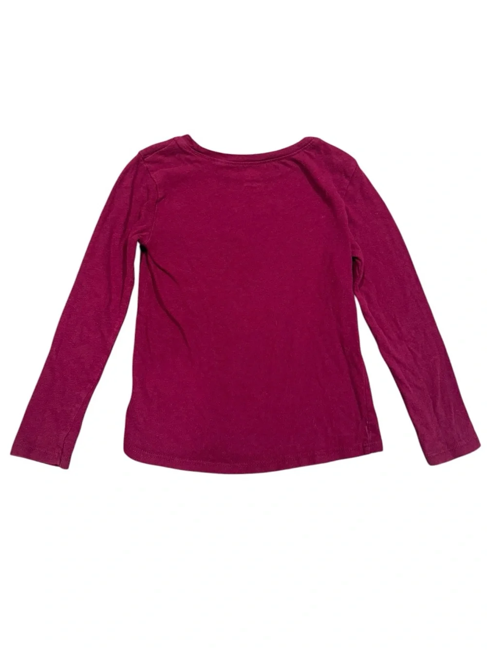 Old Navy Toddler Girls Long Sleeve Graphic Shirt Brave Strong World Casual Sz 4T